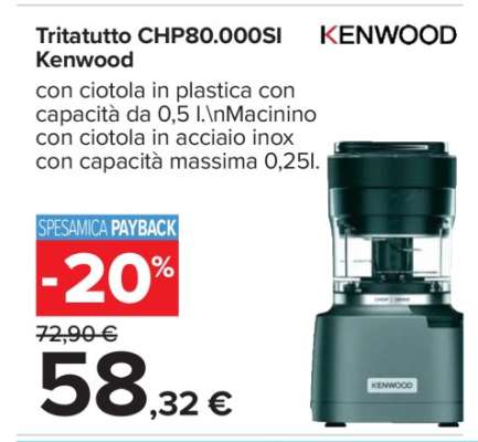 Tritatutto CHP80.000SI Kenwood