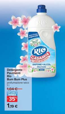Detergente Pavimenti Rio Bum Bum Plus