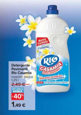 Detergente Pavimenti Rio Casamia
