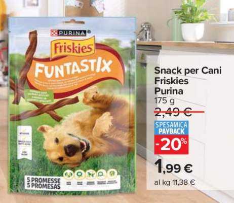 Snack per Cani Friskies Purina