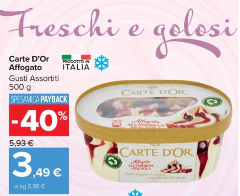 Carte d’Or Affogato
