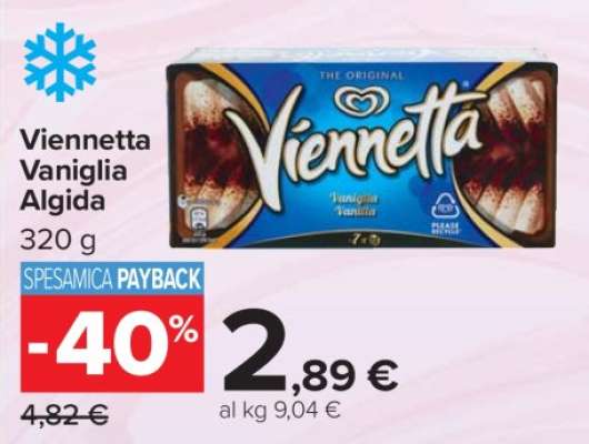 VIENNETTA VANIGLIA ALGIDA