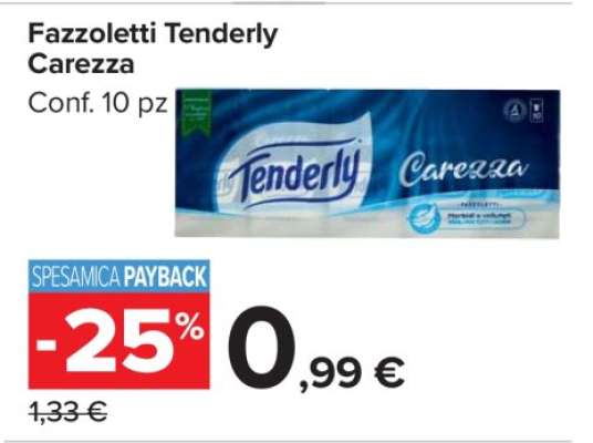 Fazzoletti Tenderly Carezza