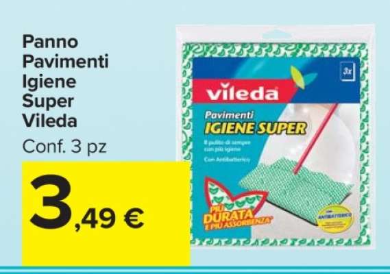Panno Pavimenti Igiene Super Vileda