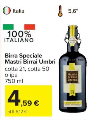 Birra Speciale Mastri Birrai Umbri