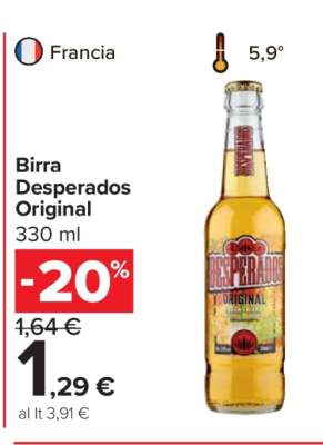 Birra Desperados Original