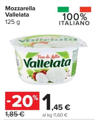 Mozzarella Vallelata