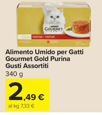 Alimento Umido per Gatti Gourmet Gold Purina Gusti Assortiti