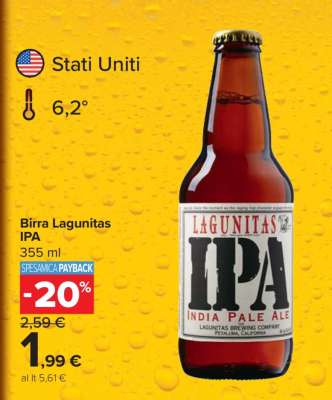 BIRRA LAGUNITAS IPA