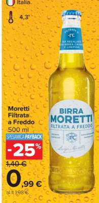 Moretti Filtrata a freddo