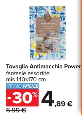 Tovaglia Antimacchia Power