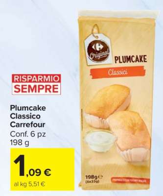 Plumcake Classico Carrefour