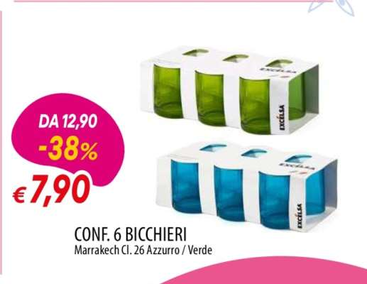 CONF. 6 BICCHIERI
