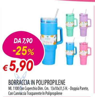 BORRACCIA IN POLIPROPILENE