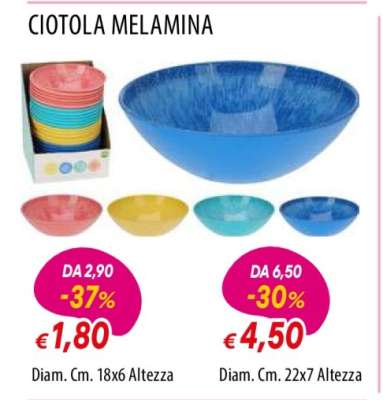 Ciotola Melamina