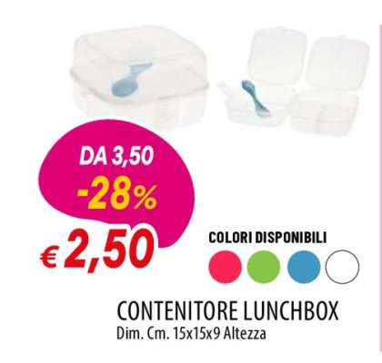 CONTENITORE LUNCHBOX