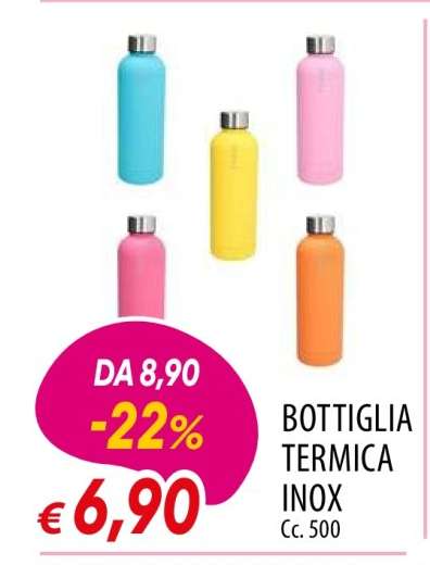 BOTTIGLIA TERMICA INOX