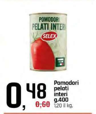 Pomodori pelati interi
