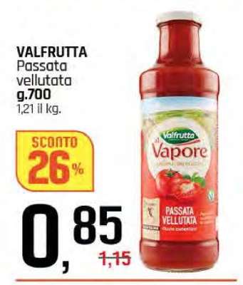 VALFRUTTA PASSATA VELLUTATA
