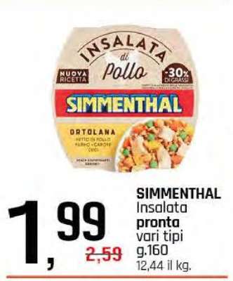 SIMMENTHAL Insalata pronta