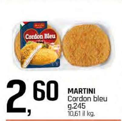 MARTINI Cordon bleu