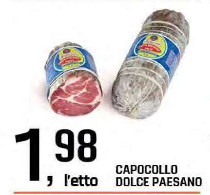 Capocollo Dolce Paesano