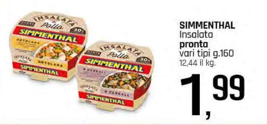 SIMMENTHAL Insalata pronta