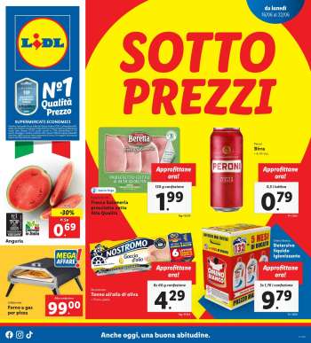 Volantino Lidl - 16/6/2025 - 22/6/2025.
