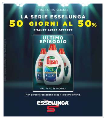 Volantino Esselunga - 12/6/2025 - 25/6/2025.