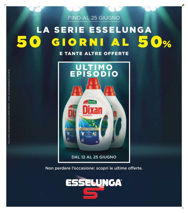 Volantino Esselunga - 12/6/2025 - 25/6/2025.