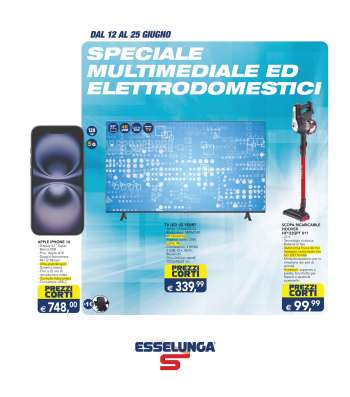 Volantino Esselunga - 12/6/2025 - 25/6/2025.
