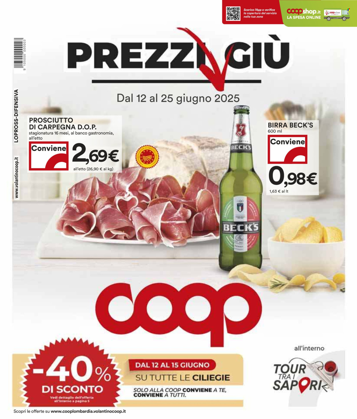 Volantino Coop - 12/6/2025 - 25/6/2025. Pagina 1