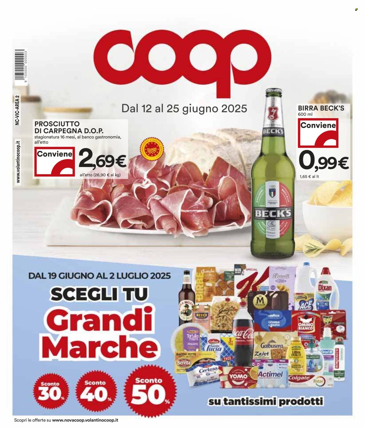 Volantino Coop - 12/6/2025 - 25/6/2025. Pagina 1