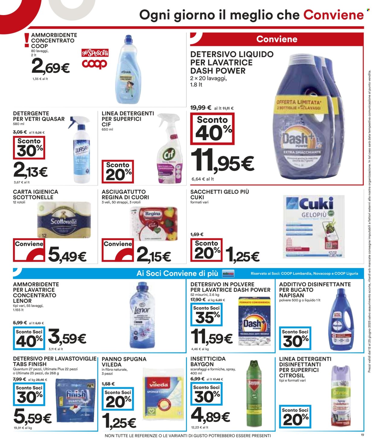 Volantino Coop - 12/6/2025 - 25/6/2025. Pagina 19