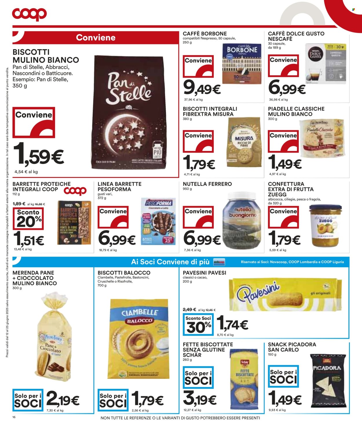 Volantino Coop - 12/6/2025 - 25/6/2025. Pagina 16