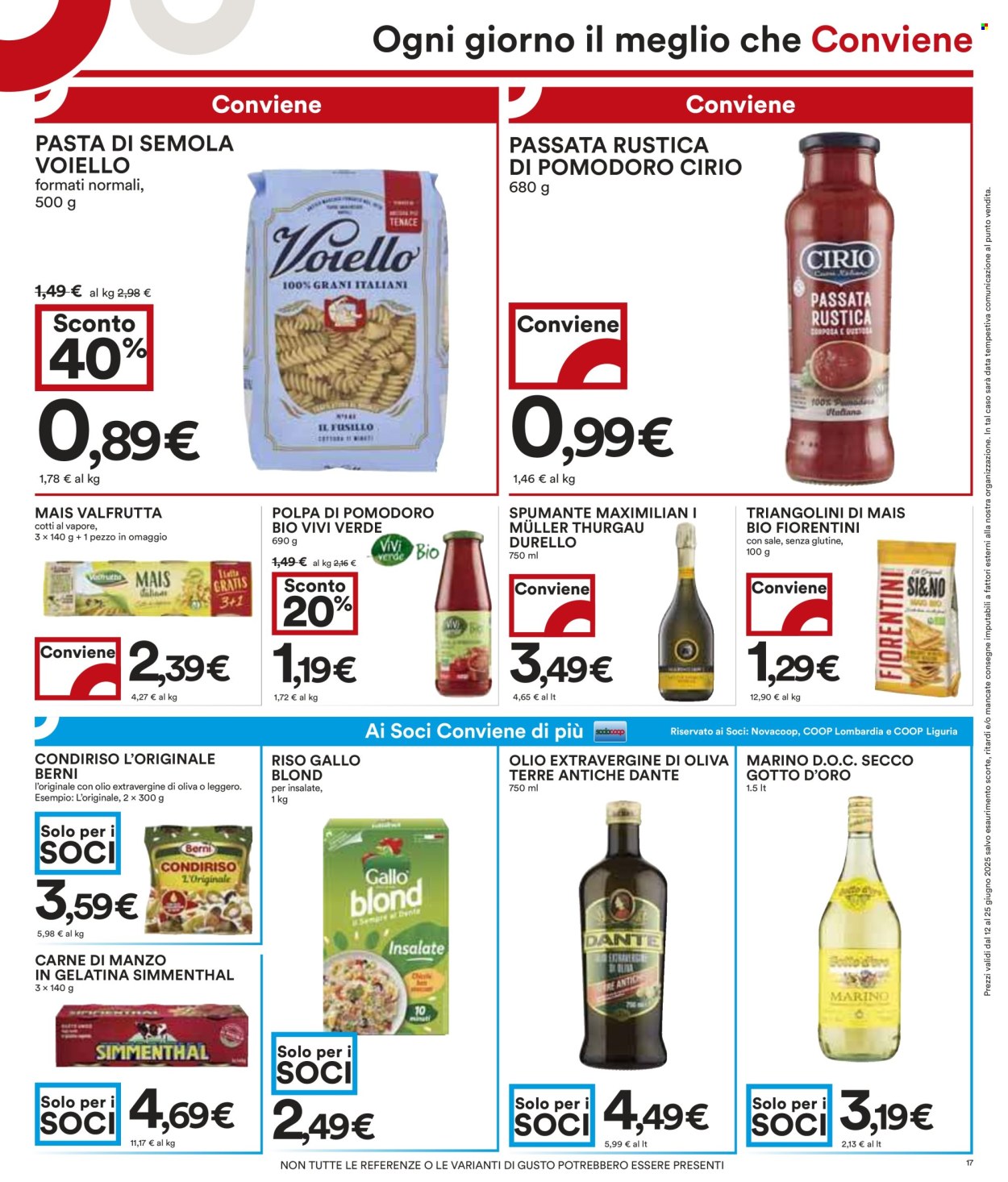 Volantino Coop - 12/6/2025 - 25/6/2025. Pagina 17