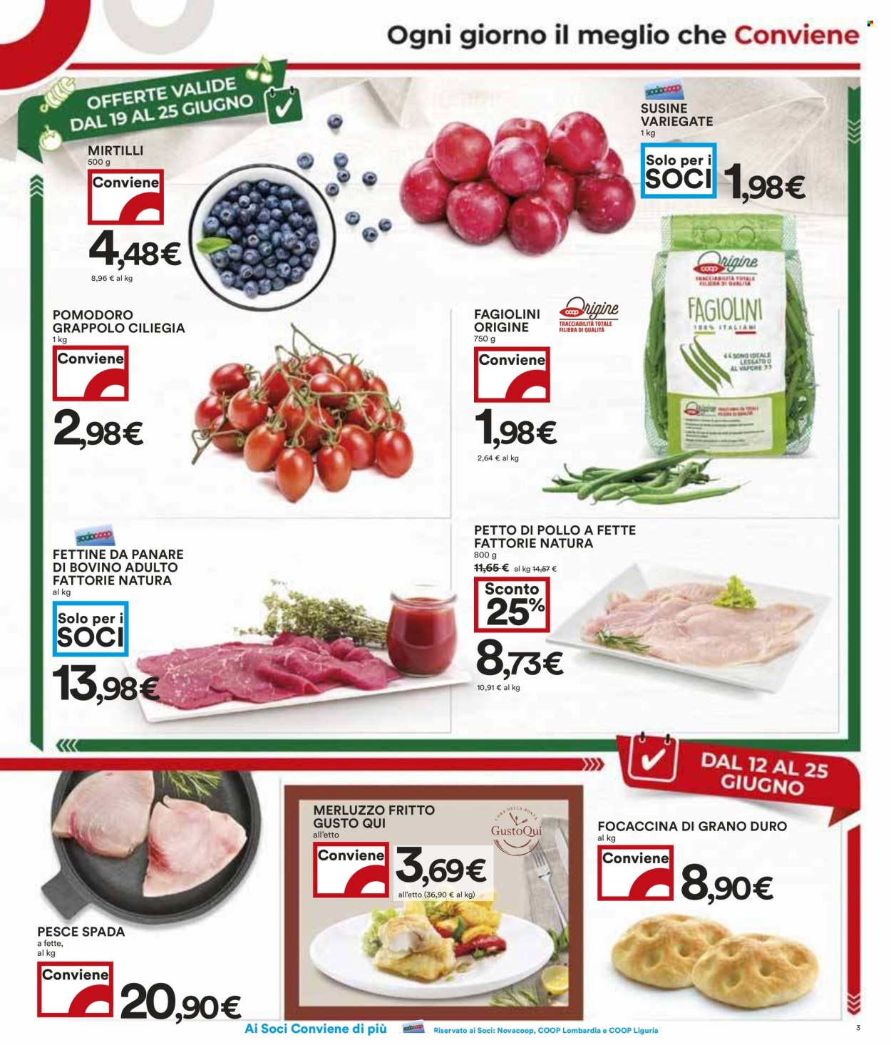 Volantino Coop - 12/6/2025 - 25/6/2025. Pagina 3