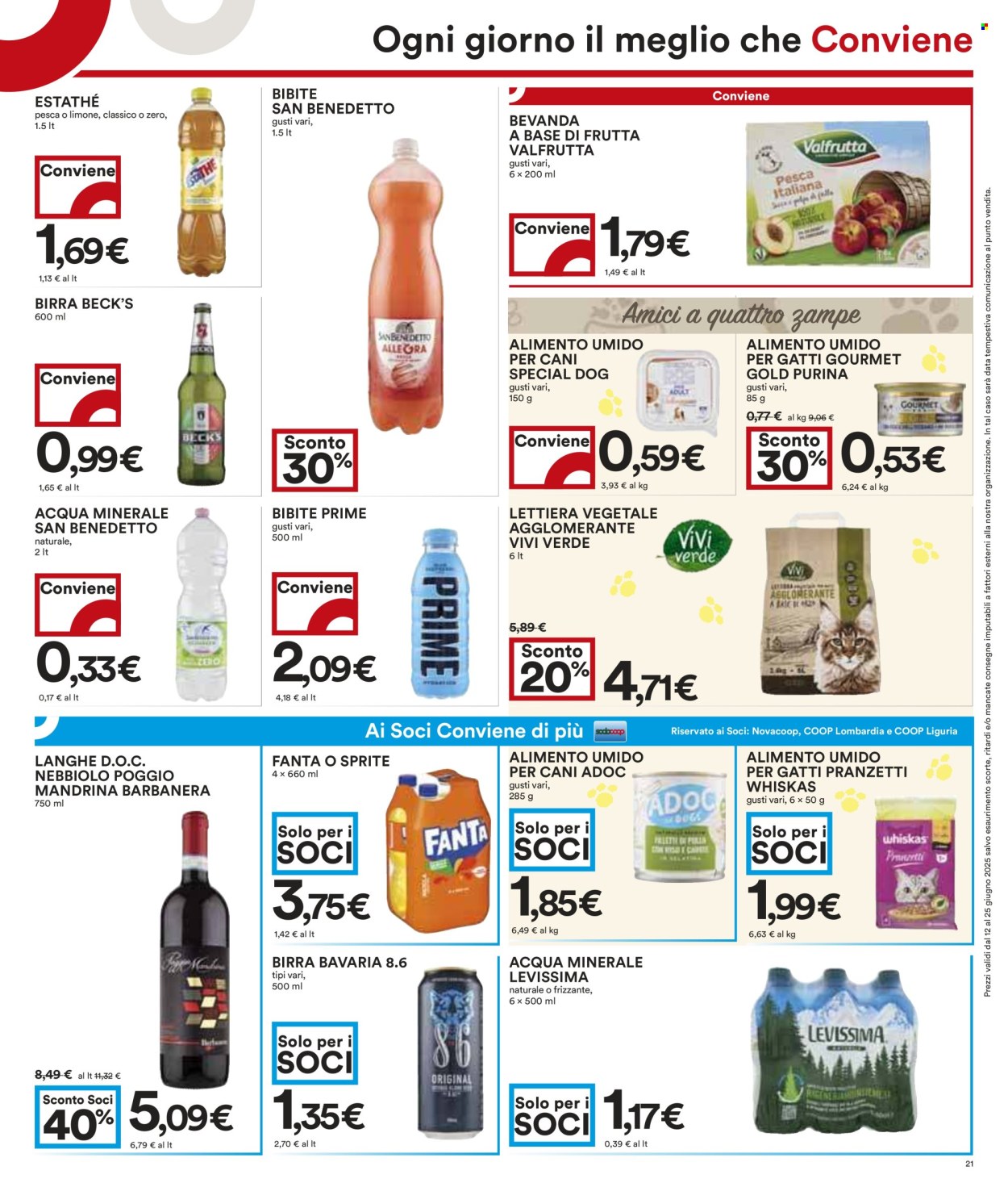 Volantino Coop - 12/6/2025 - 25/6/2025. Pagina 21