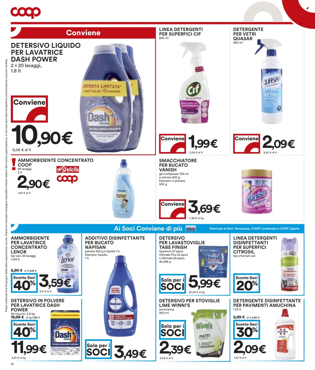 Volantino Coop - 12/6/2025 - 25/6/2025. Pagina 22