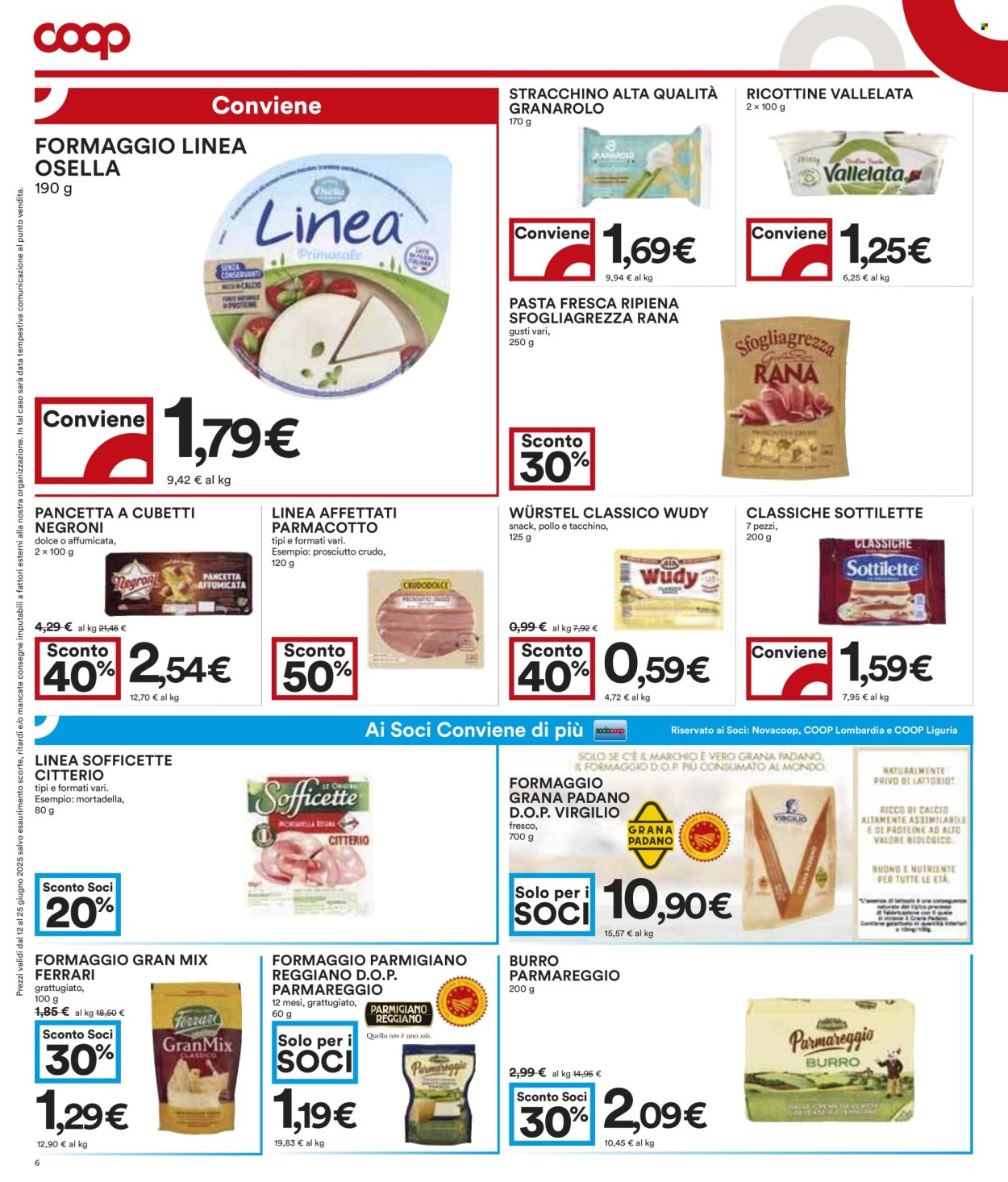 Volantino Coop - 12/6/2025 - 25/6/2025. Pagina 6