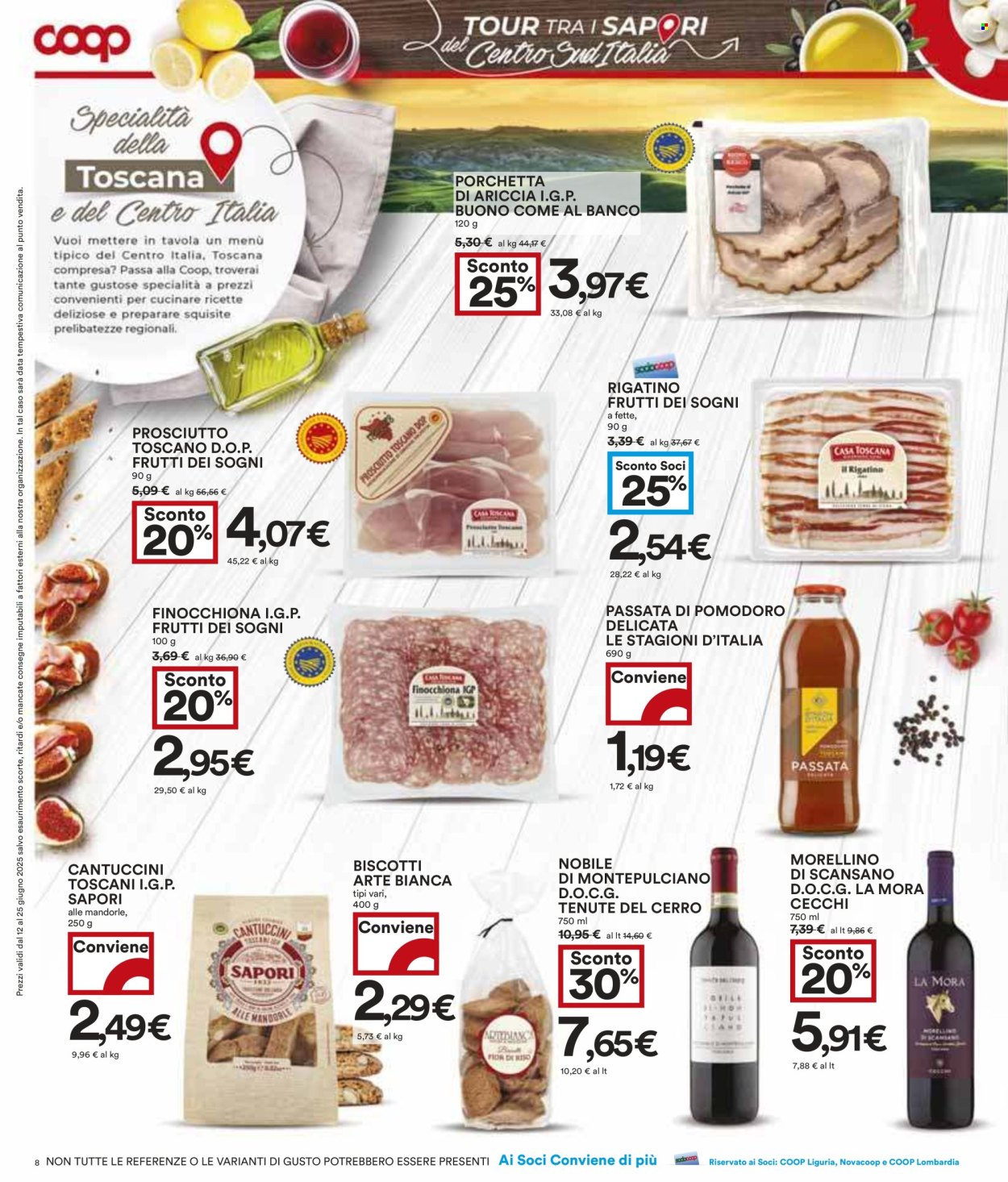 Volantino Coop - 12/6/2025 - 25/6/2025. Pagina 8