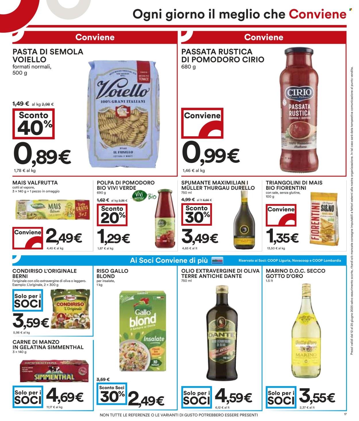 Volantino Coop - 12/6/2025 - 25/6/2025. Pagina 17