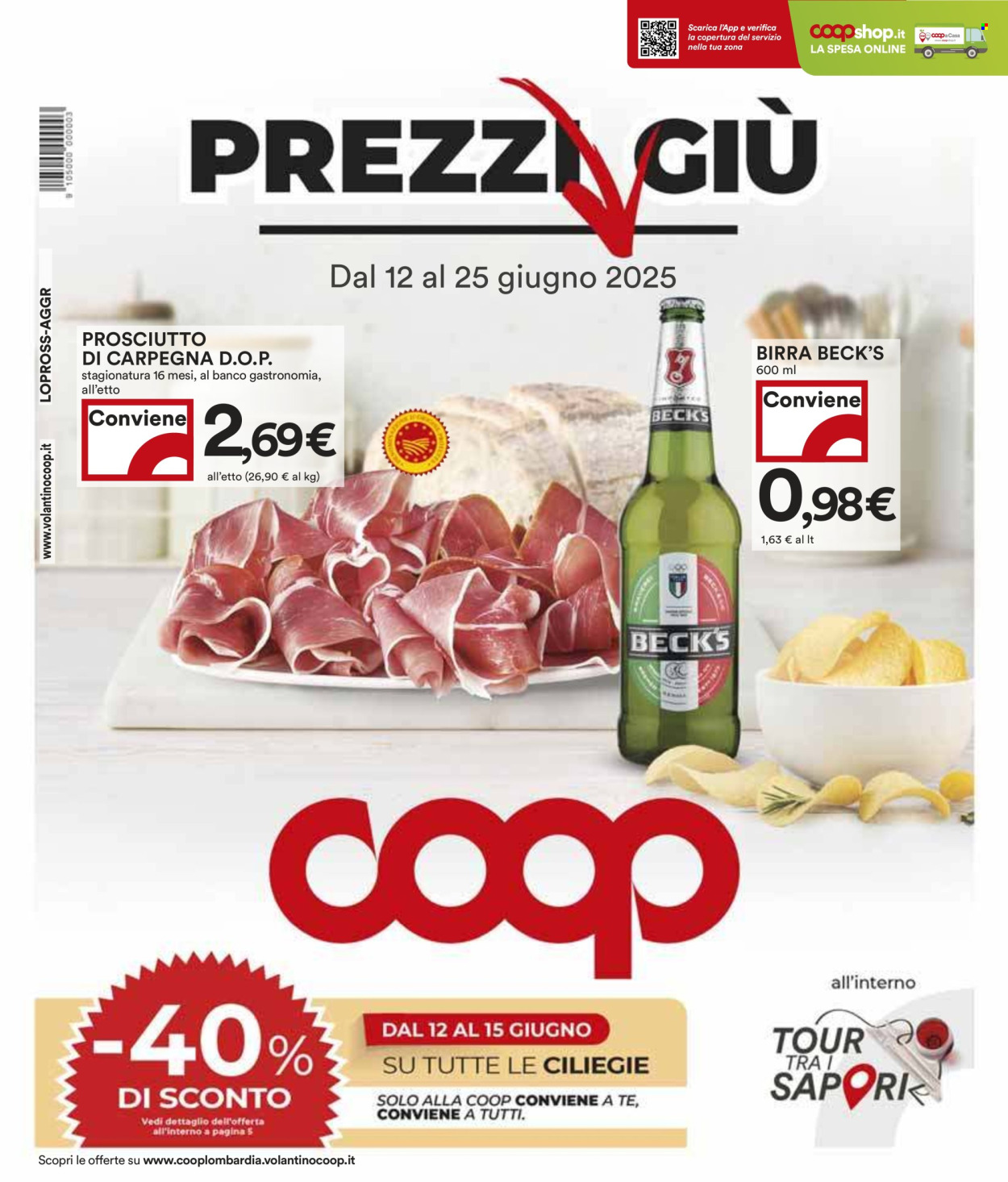 Volantino Coop - 12/6/2025 - 25/6/2025. Pagina 1