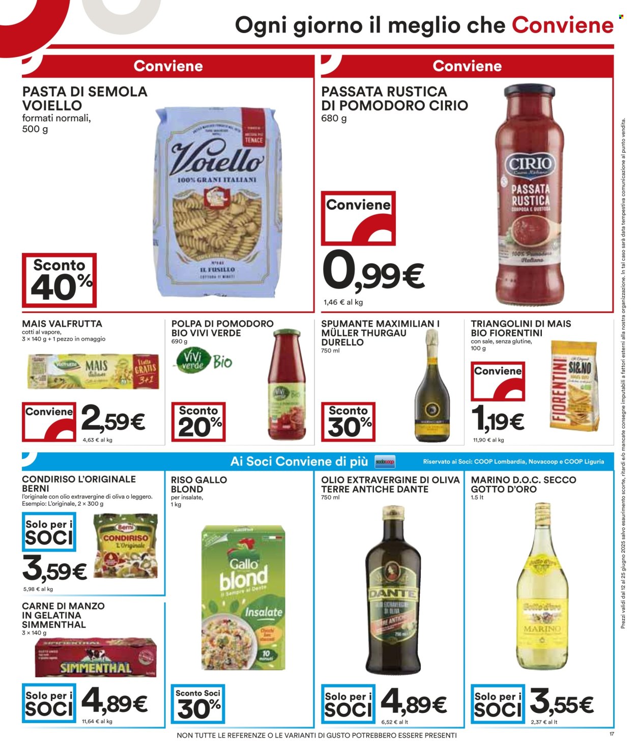 Volantino Coop - 12/6/2025 - 25/6/2025. Pagina 17