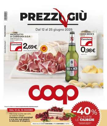Volantino Coop - 12/6/2025 - 25/6/2025.
