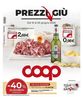 Volantino Coop - 12/6/2025 - 25/6/2025.