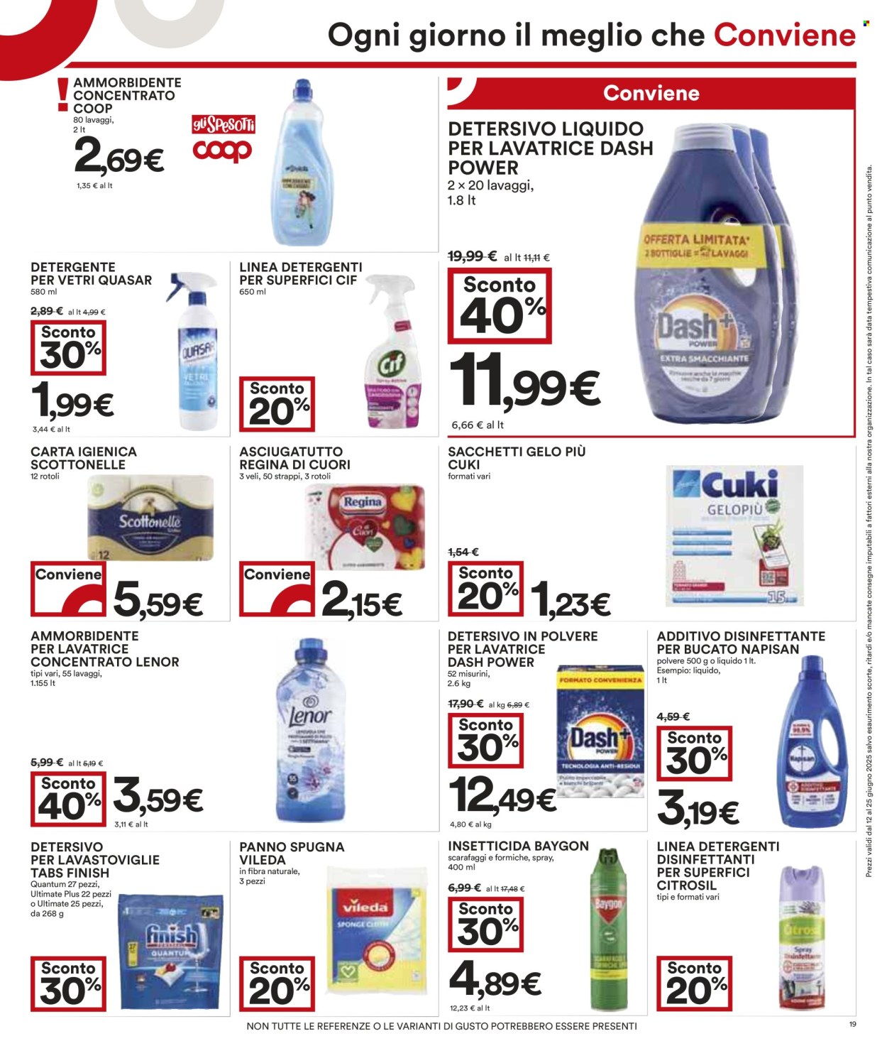 Volantino Coop - 12/6/2025 - 25/6/2025. Pagina 19