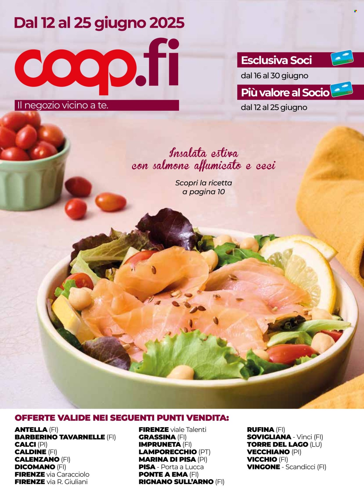 Volantino Coop - 12/6/2025 - 25/6/2025. Pagina 1