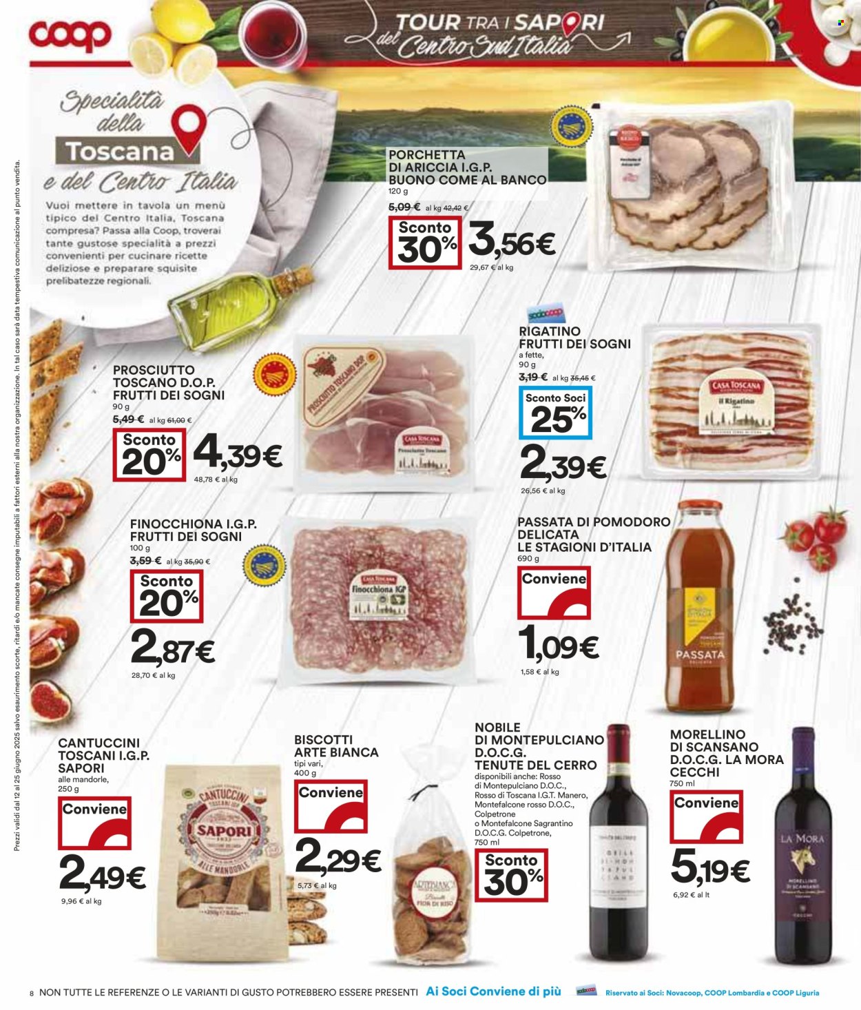 Volantino Coop - 12/6/2025 - 25/6/2025. Pagina 8