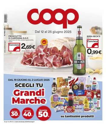 Volantino Coop - 12/6/2025 - 25/6/2025.